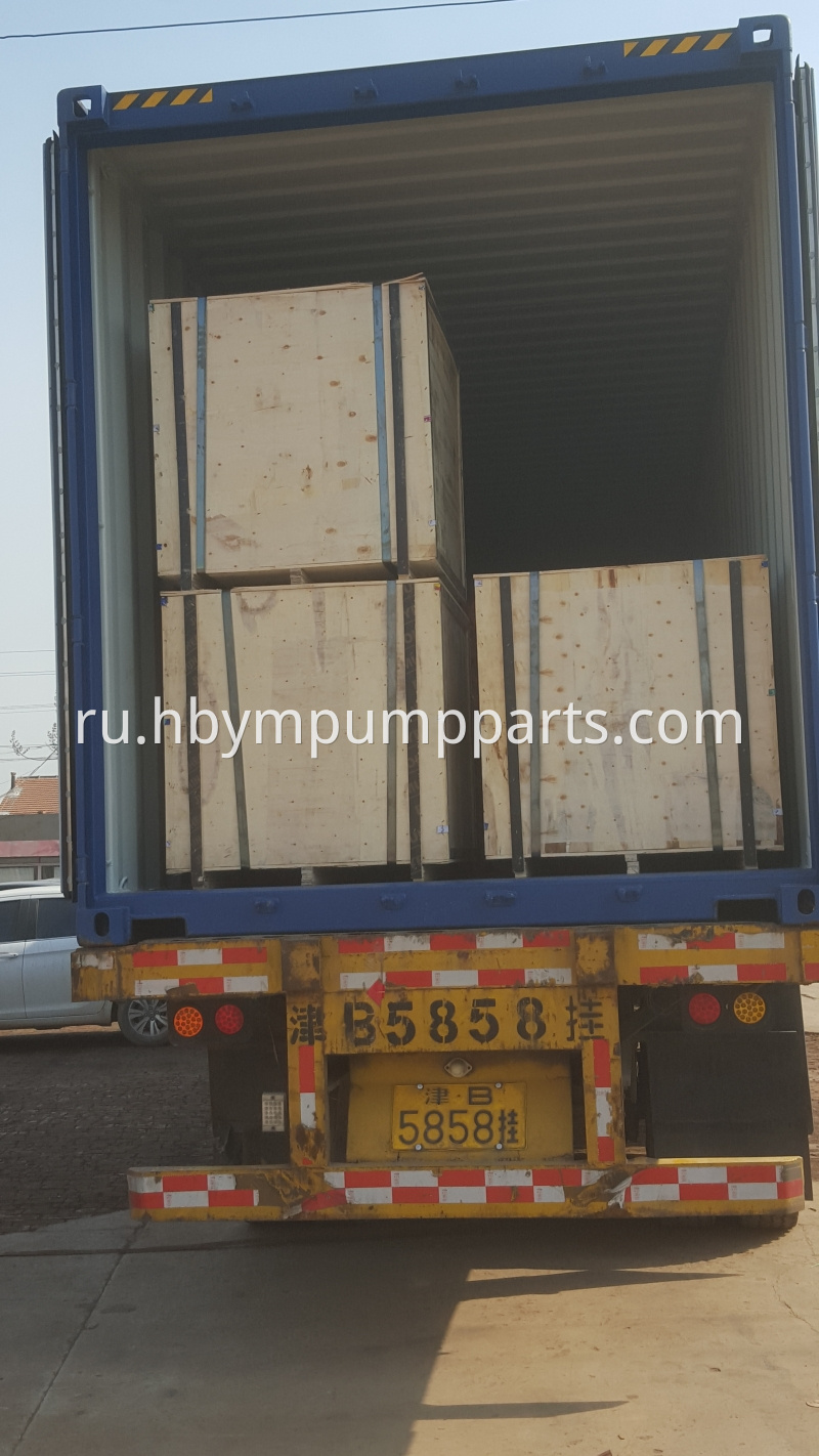 Concrete Parts Load Container